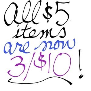 All items with a 🌸 are 3/$10!